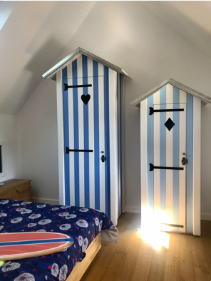 Dressing style cabine de plage 