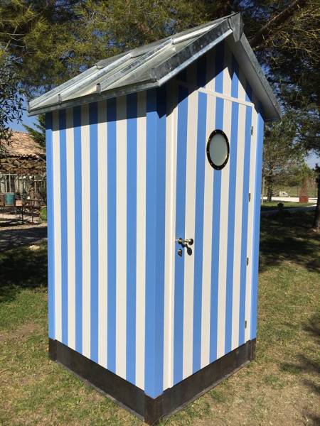 Fabricant de cabine de plage en bois en kit - Olivier Blay.