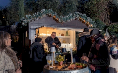 Chalet apéritif noël 