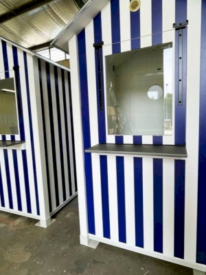Les cabines vitrées