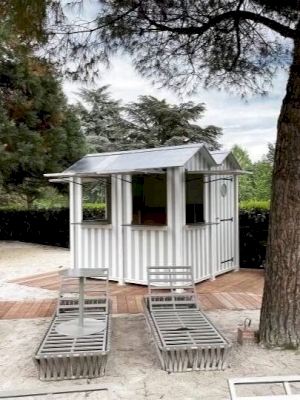 Cabine kiosque bar pour l’Hôtel Beau Rivage Palace