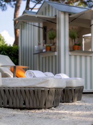 Cabine kiosque bar pour l’Hôtel Beau Rivage Palace