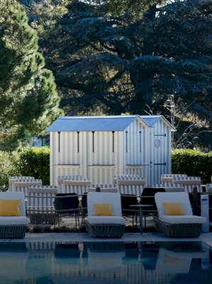 Cabine kiosque bar pour l’Hôtel Beau Rivage Palace